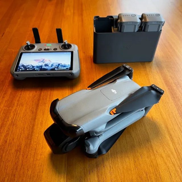 DJI AIR 3 Fly More Controle com Tela - Baterias com 1 ciclo - Foto 3