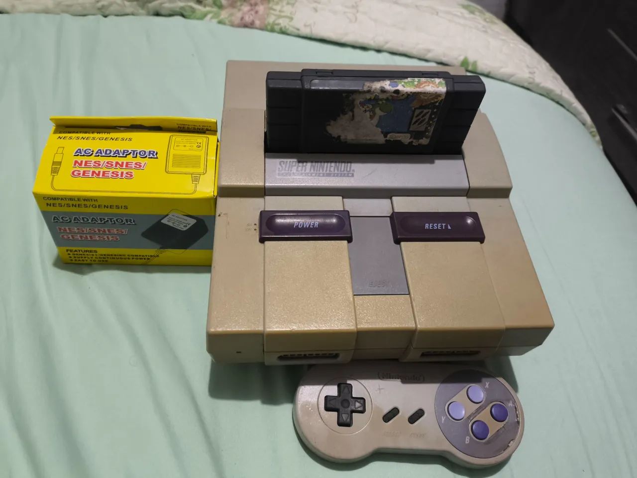 Super Nintendo Fat Modo  AV - Foto 3