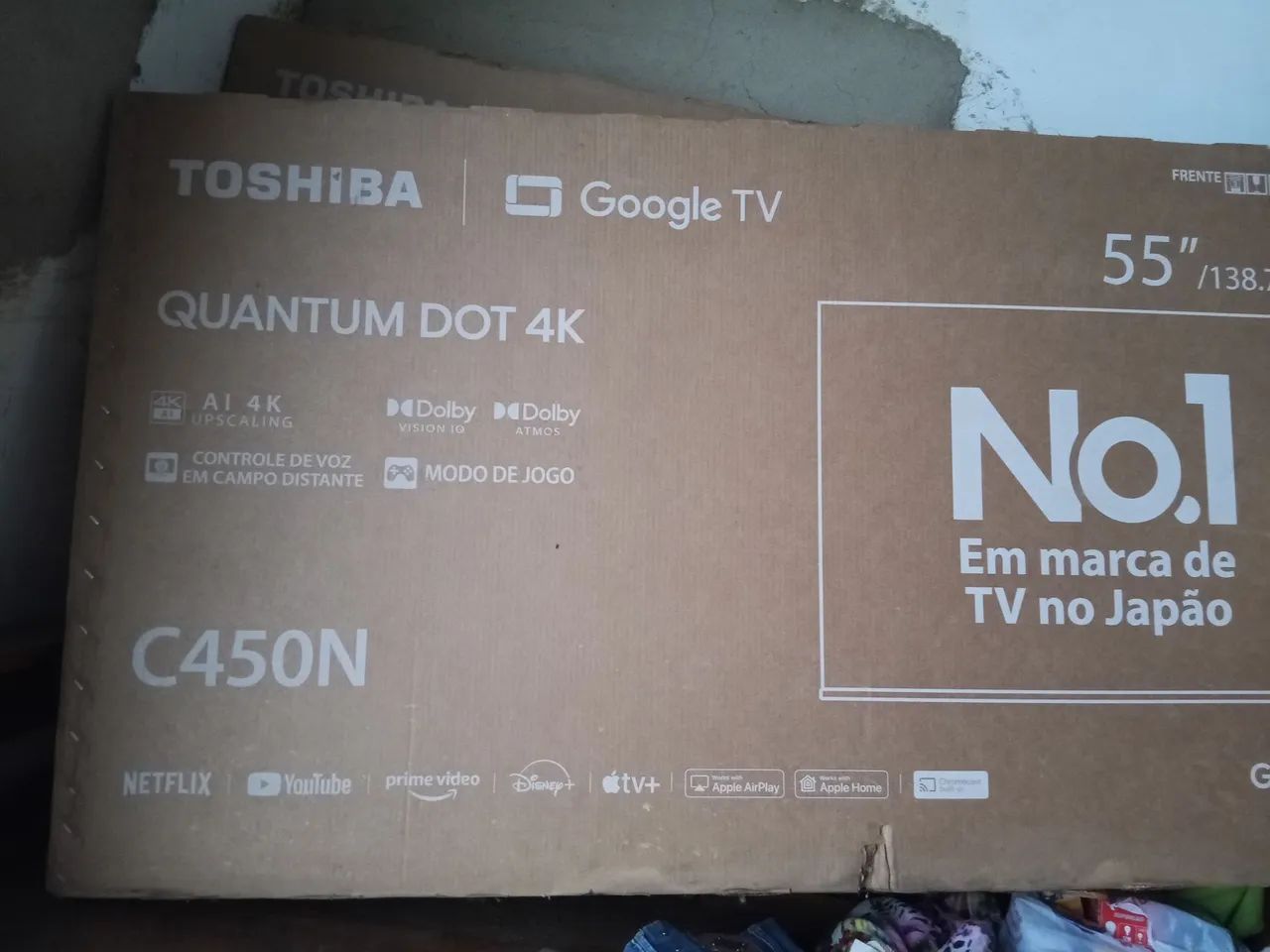 Teve 55 polegadas nova  - Foto 2