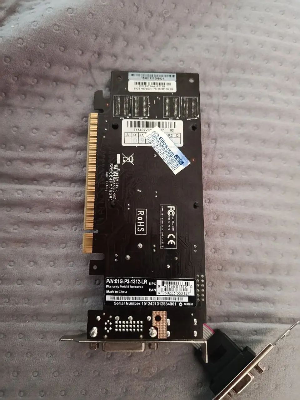 Duas Placa de vídeo 1gb 