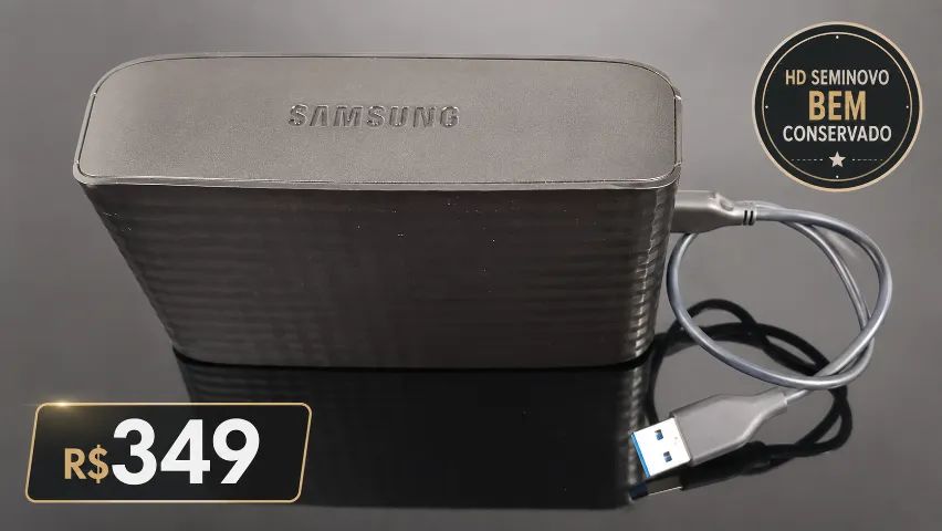 HD Externo Samsung D3 Station 2TB USB 3.0