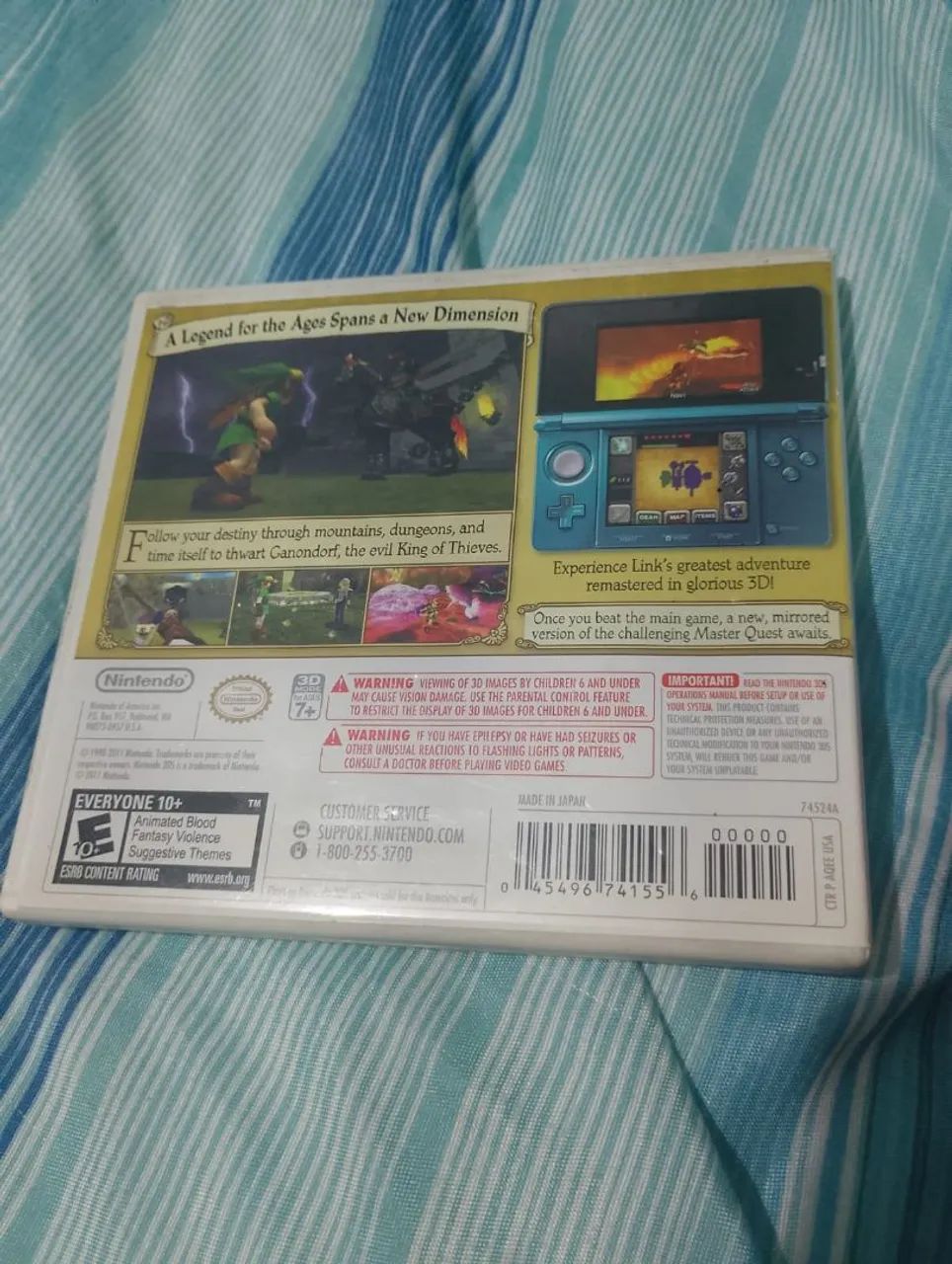 The legend of Zelda ocarina of time 3DS (Aceito trocas) - Jogos de