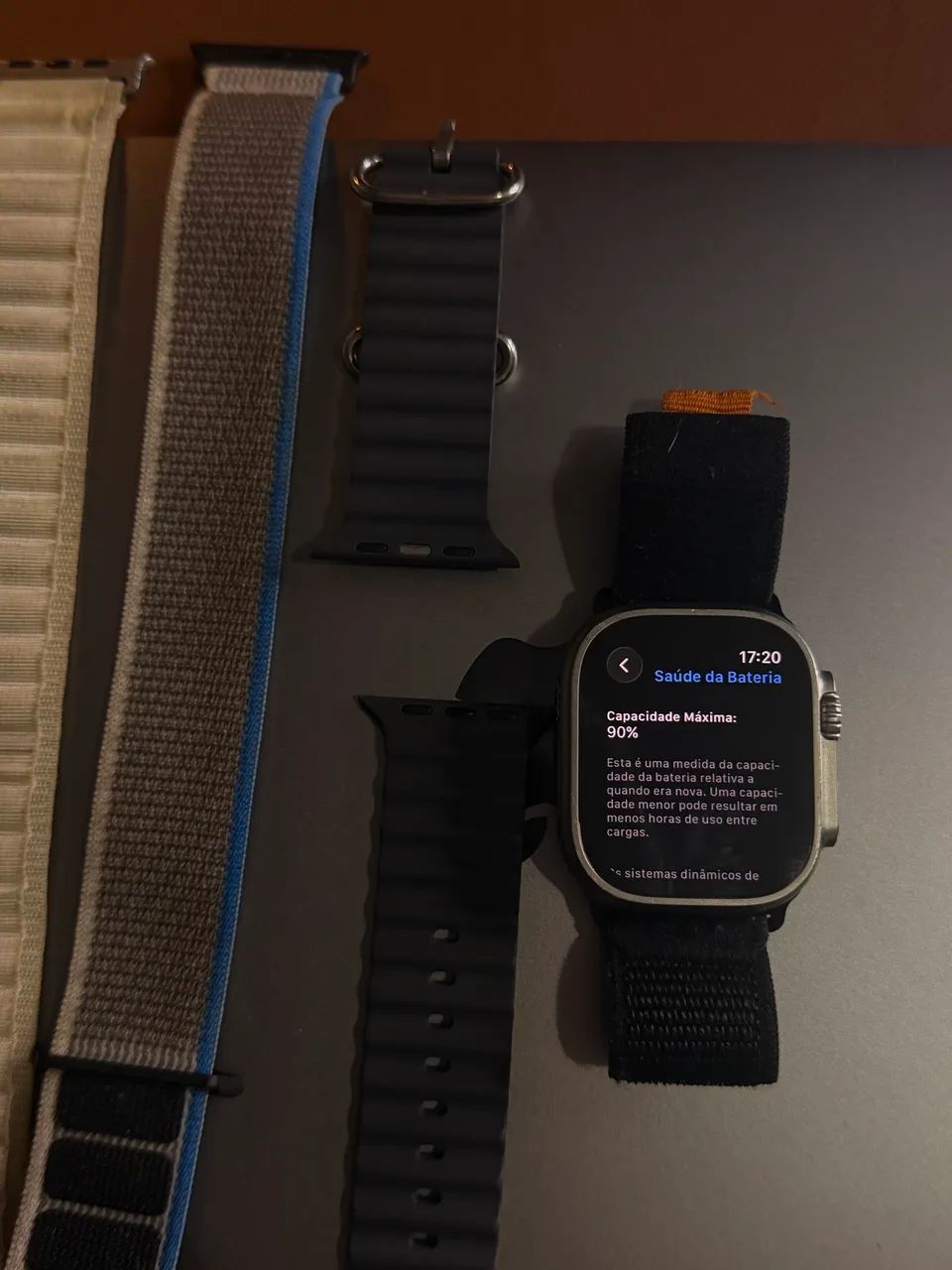 Apple Watch ULTRA 1 N ACEITO TROCAS! - Foto 4