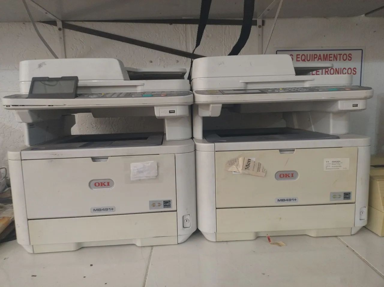 Impressora Oki MB491+ lote com 2 - Foto 3