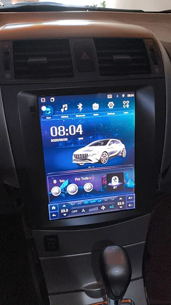 Multimídia Tesla Corolla 