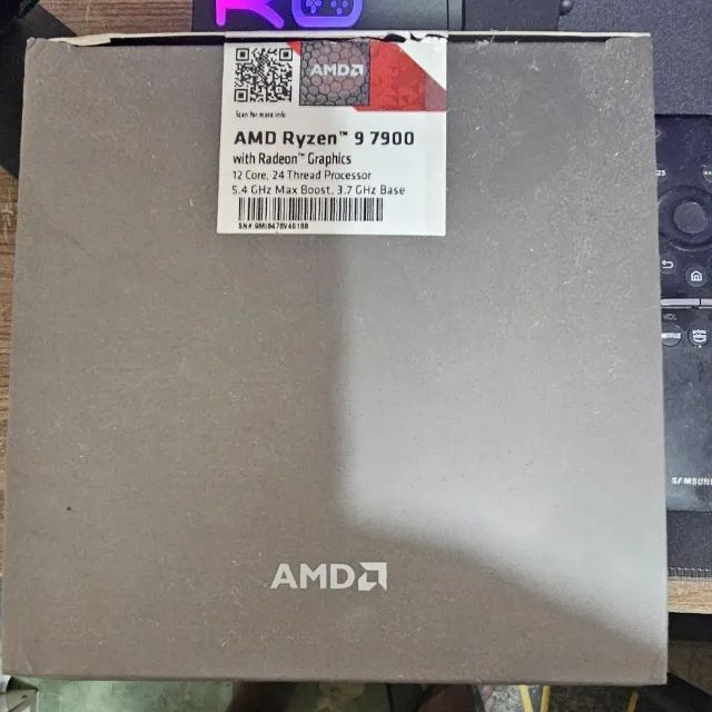 Kit amd/ placa mãe e processador - Foto 3