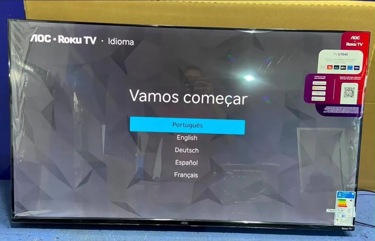 TV Smart AOC 50 Polegadas 4K