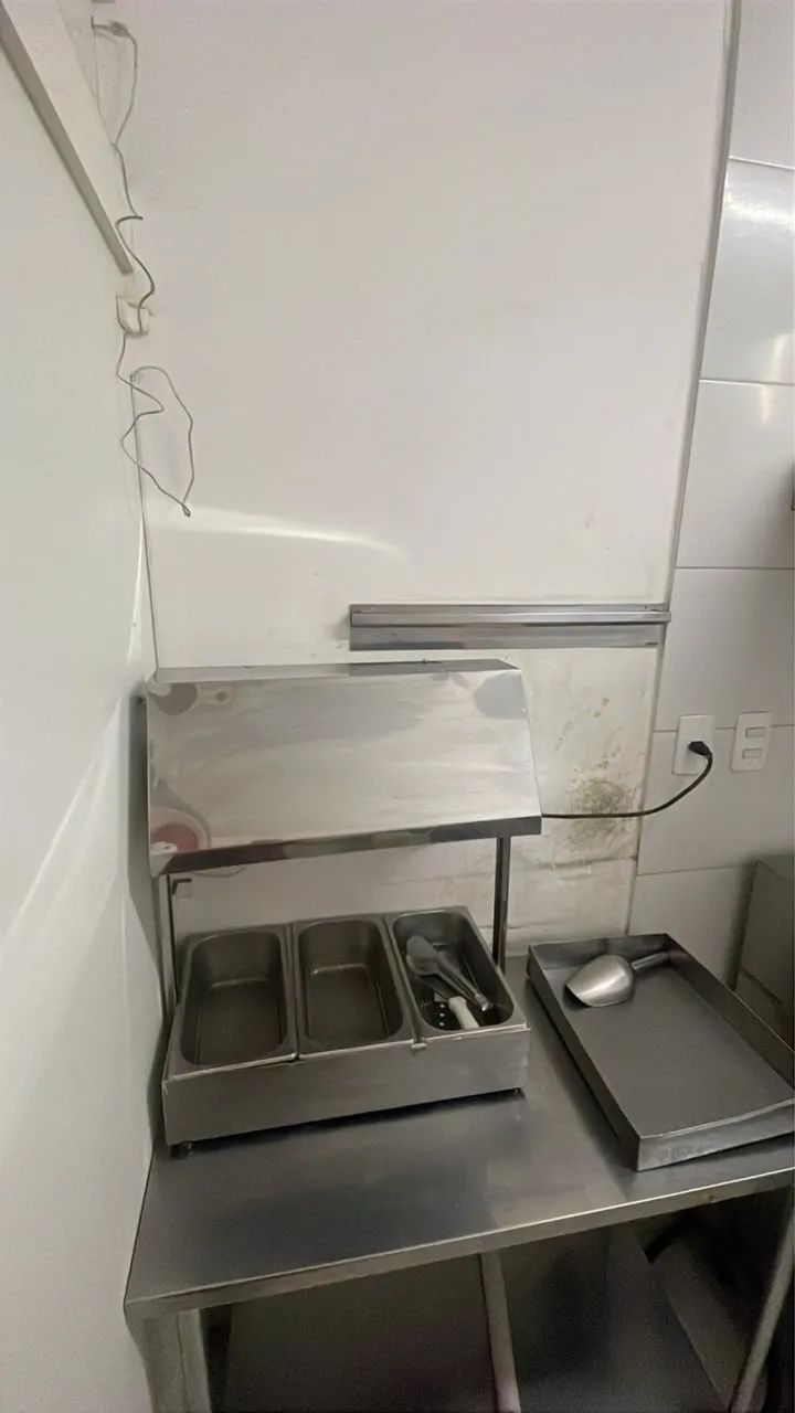 VENDO MAQUINÁRIO COMPLETO PARA LANCHONETE - Foto 2