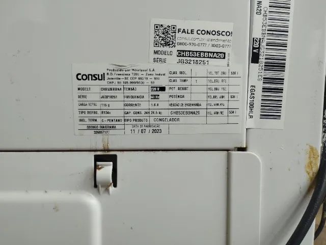 Freezer Horizontal Consul 2 Portas 534L - Foto 5