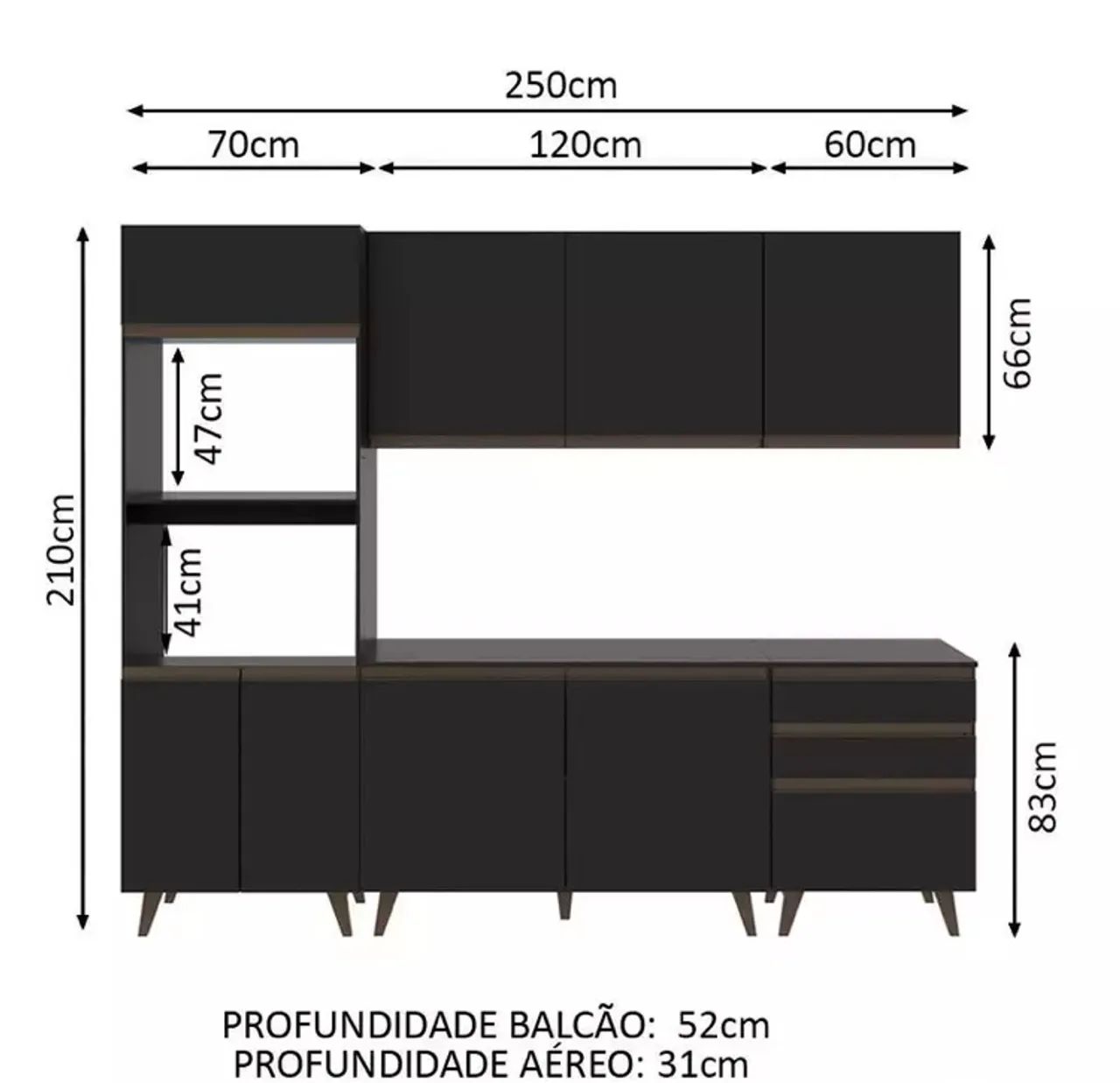 Armário de cozinha (Top) - Foto 4