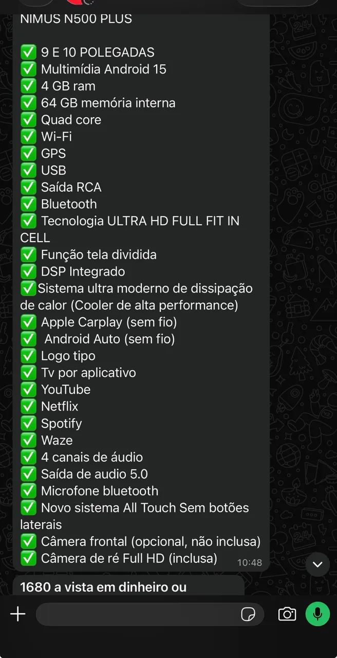 Multimídia 10 polegadas NIMUS - Foto 4