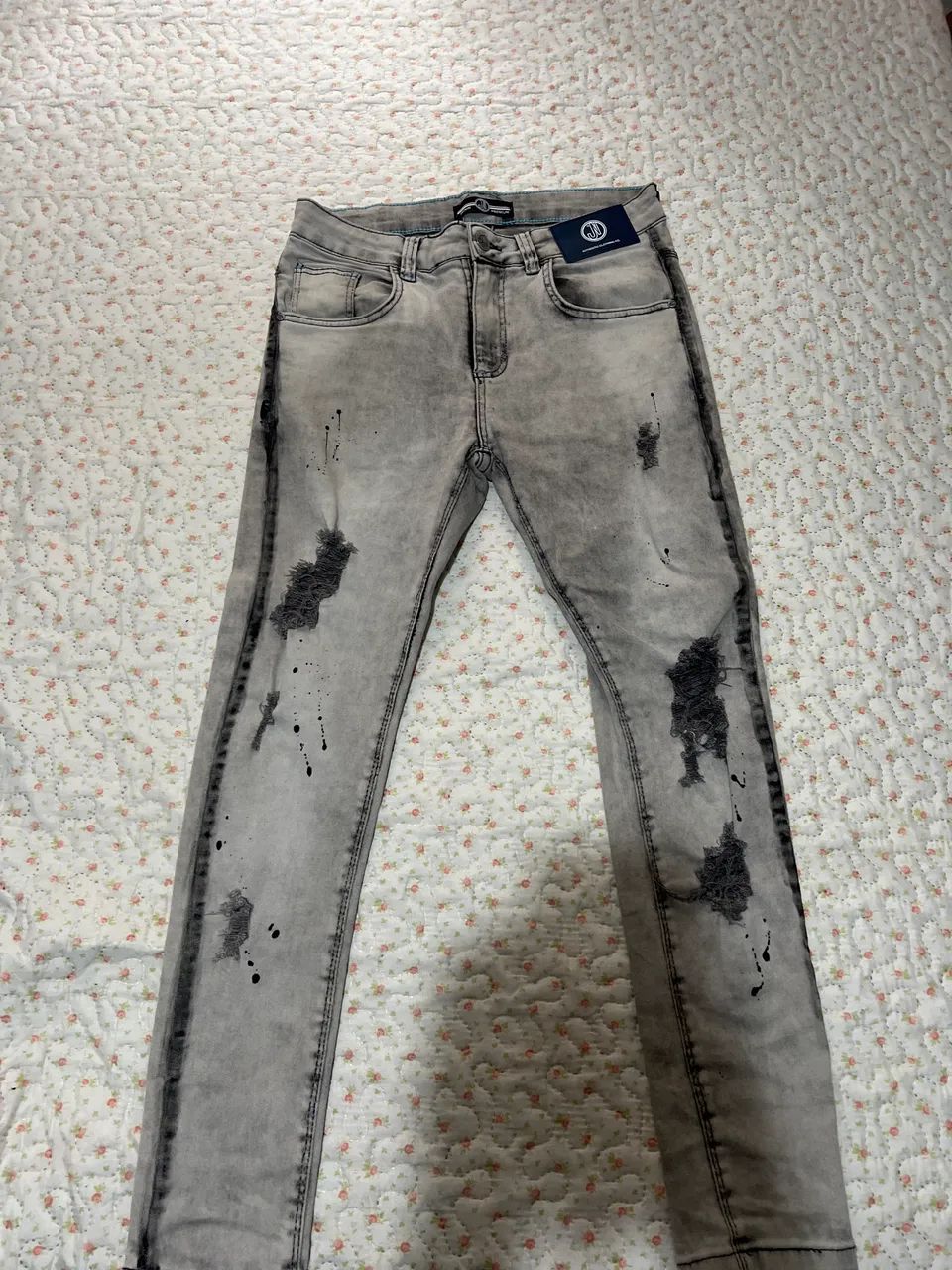 Calça jeans jogador 