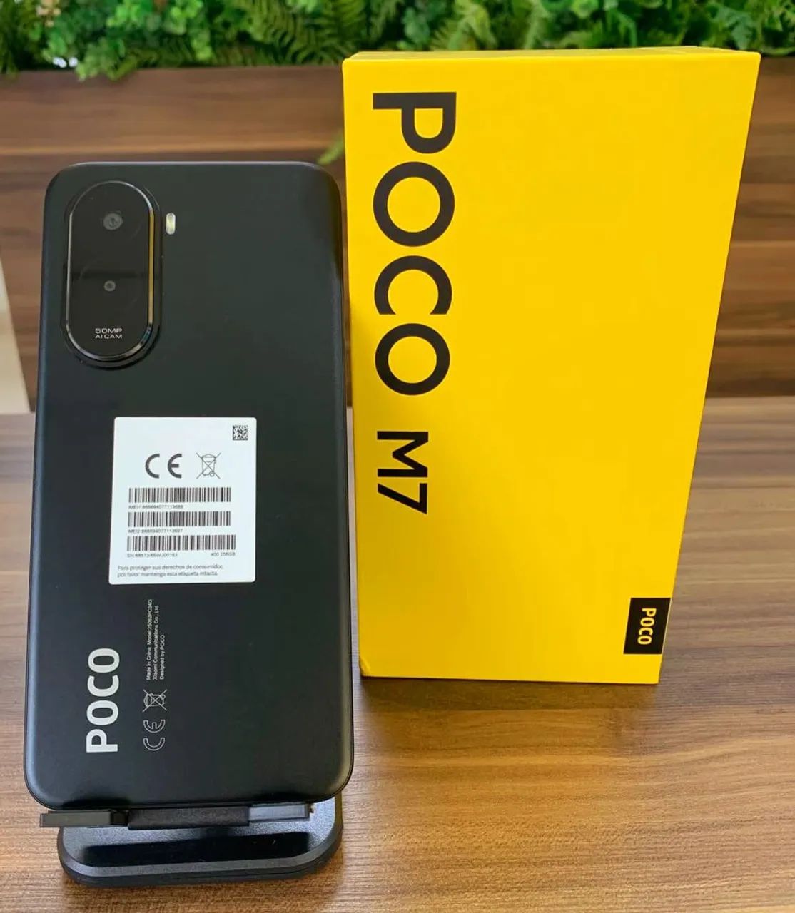 Poco M7 Acabamento Premium Resistente Riscos Lacrado Caixa Com