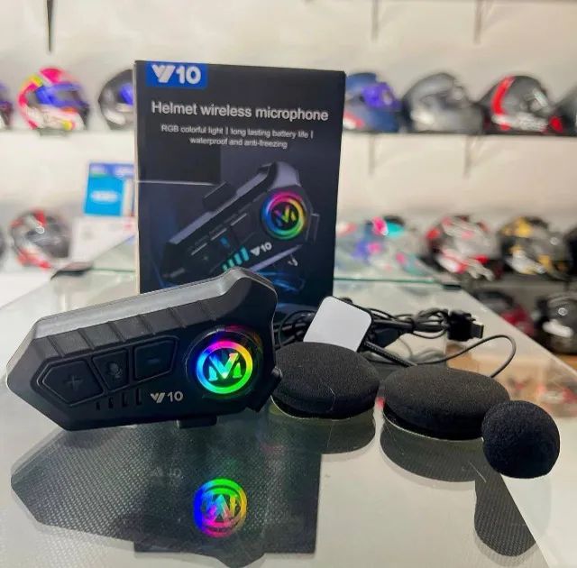 Intercomunicador V10 Para Capacete