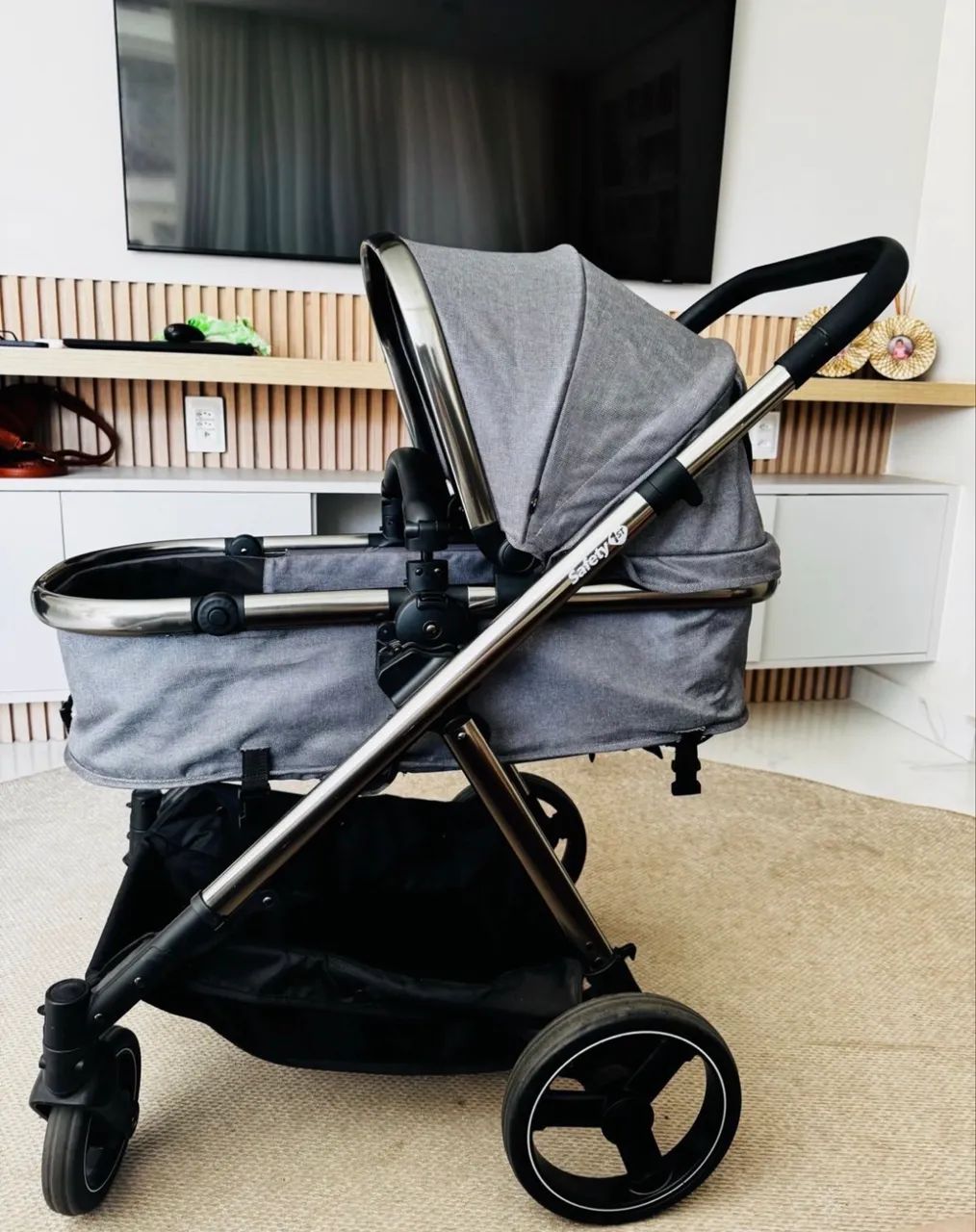Carrinho de bebê Safety 1ST Discovery Grey - Foto 2
