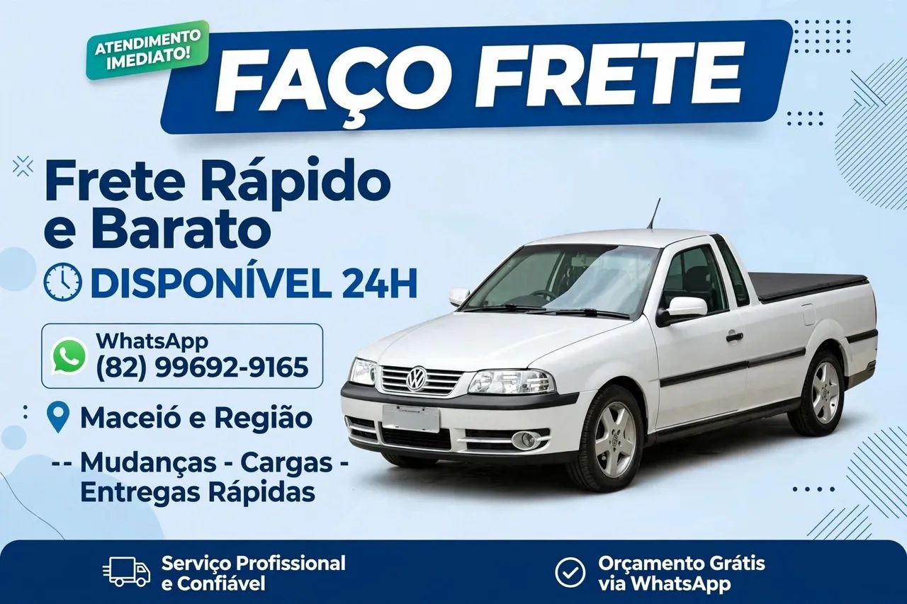 Frete barato e com a gente.