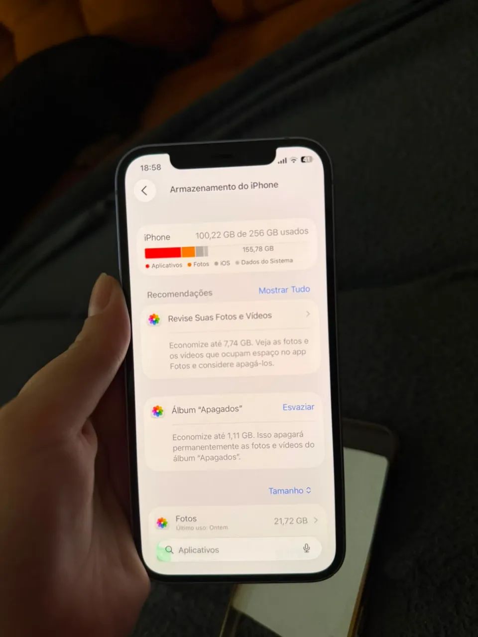 Iphone 12, 256gb perfeito estado - Foto 2