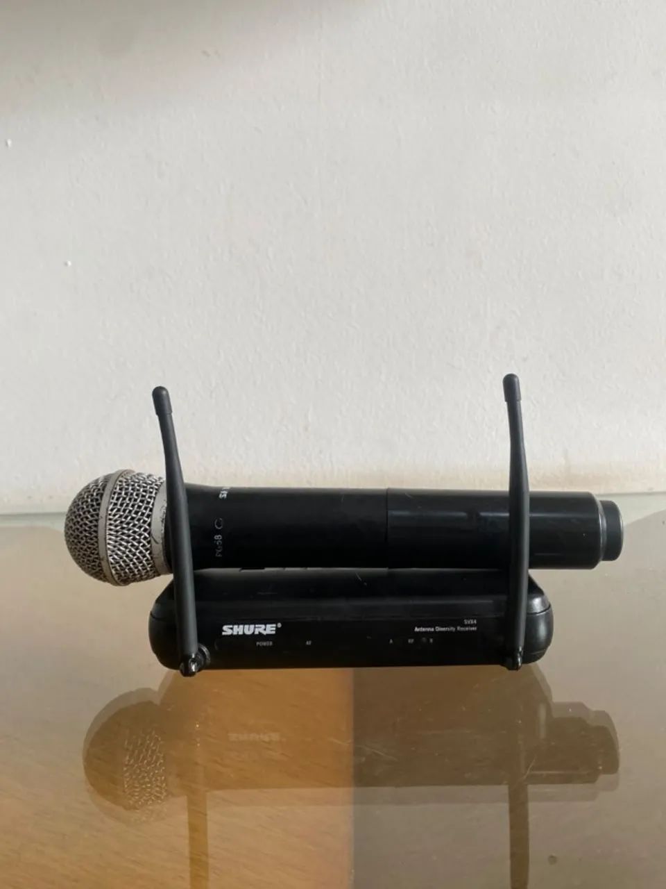 Microfone Sem Fio Shure PG58 - Foto 5