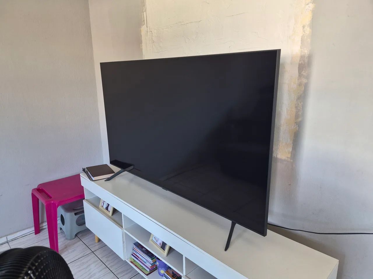 Tv samsung 60 polegadas 4k AU7700 - Foto 2