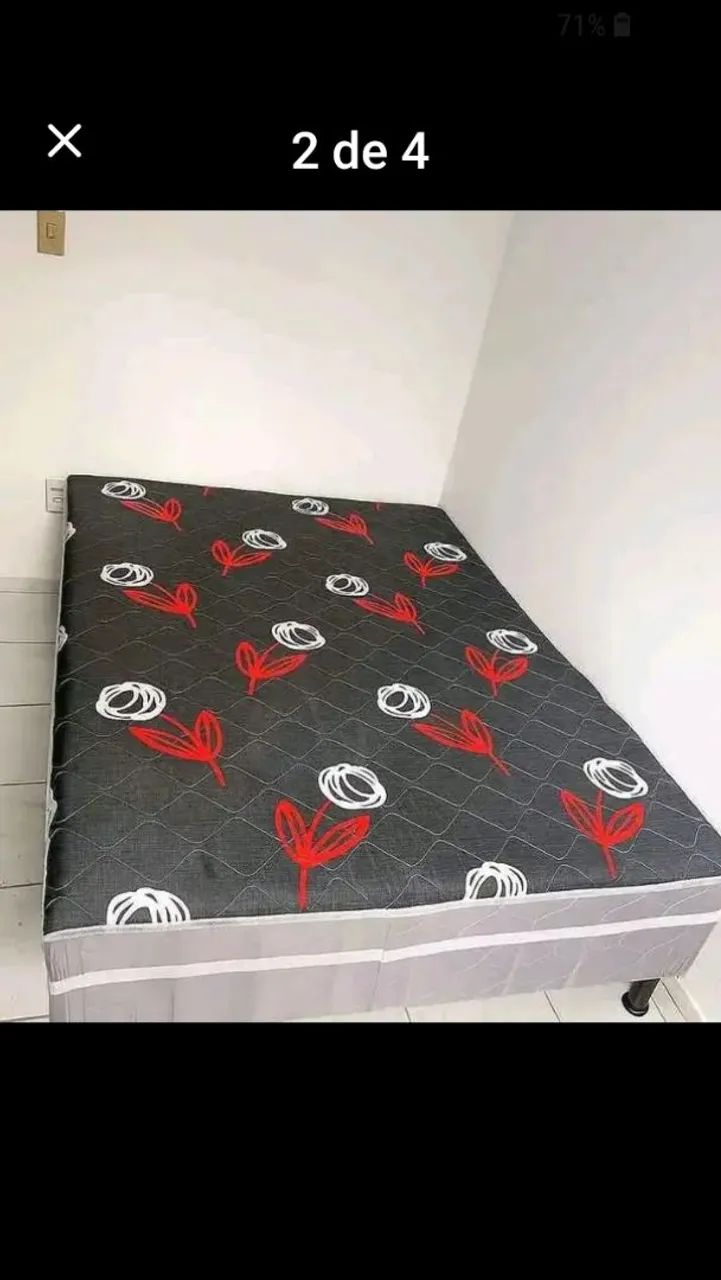 Cama box casal de fábrica 