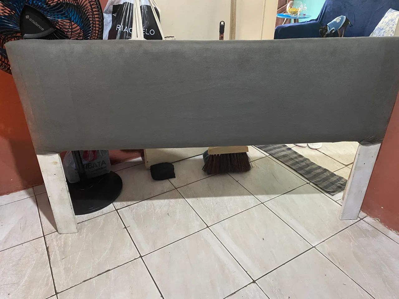 Cabeceira Em Veludo 