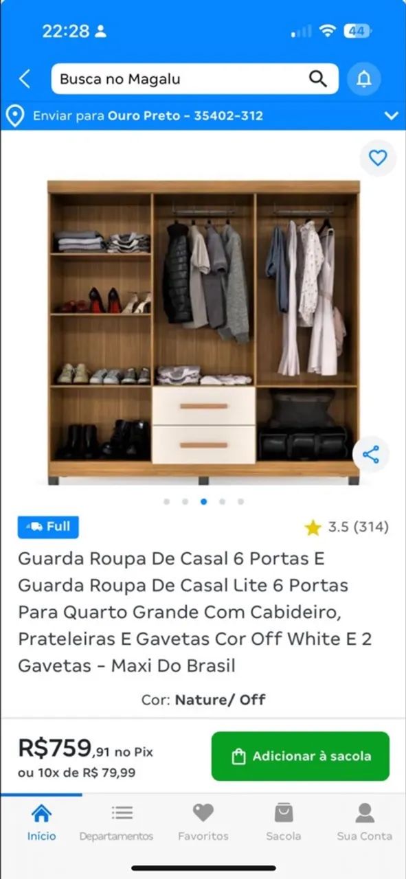 Guarda roupa  - Foto 4