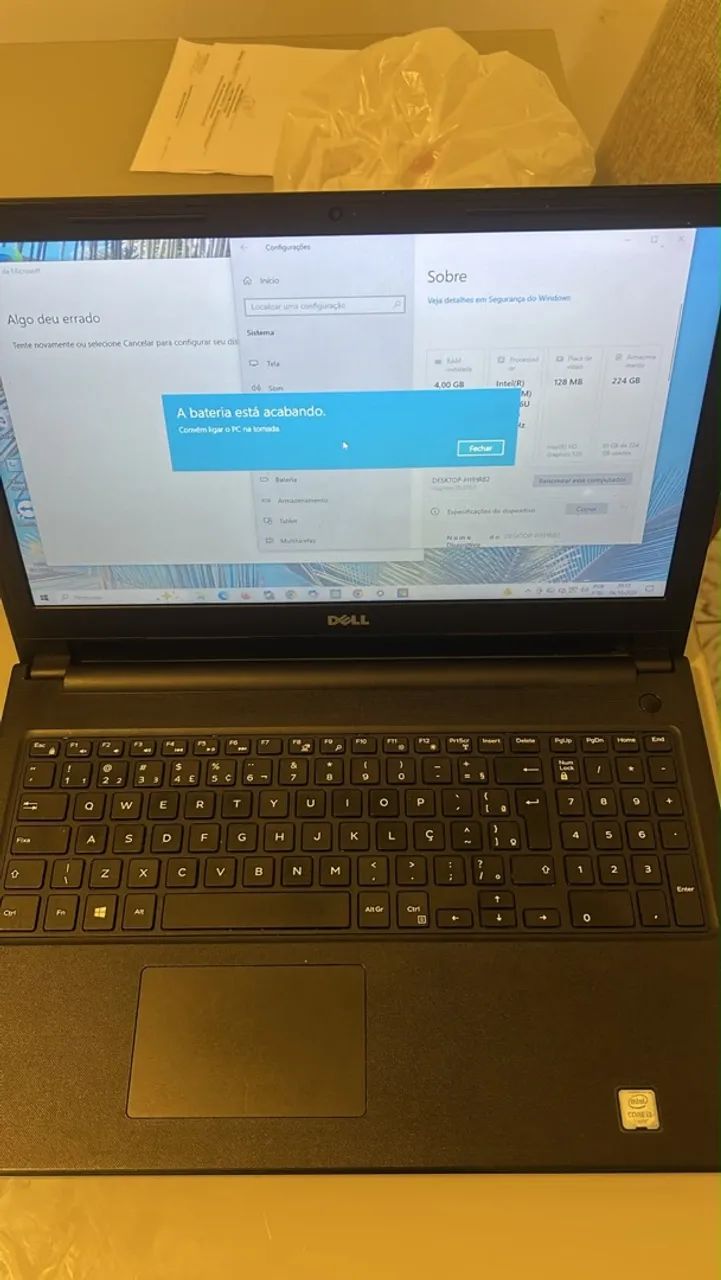 Notebook DELL 