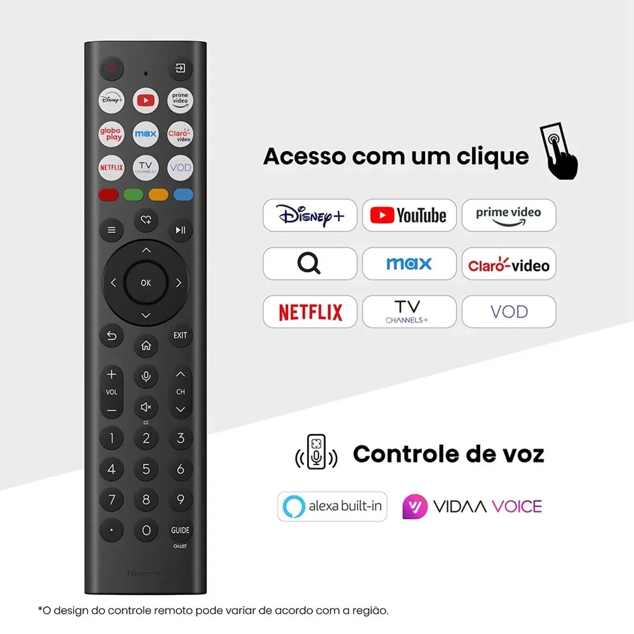 Smart TV Hisense 65 Polegadas - Foto 4