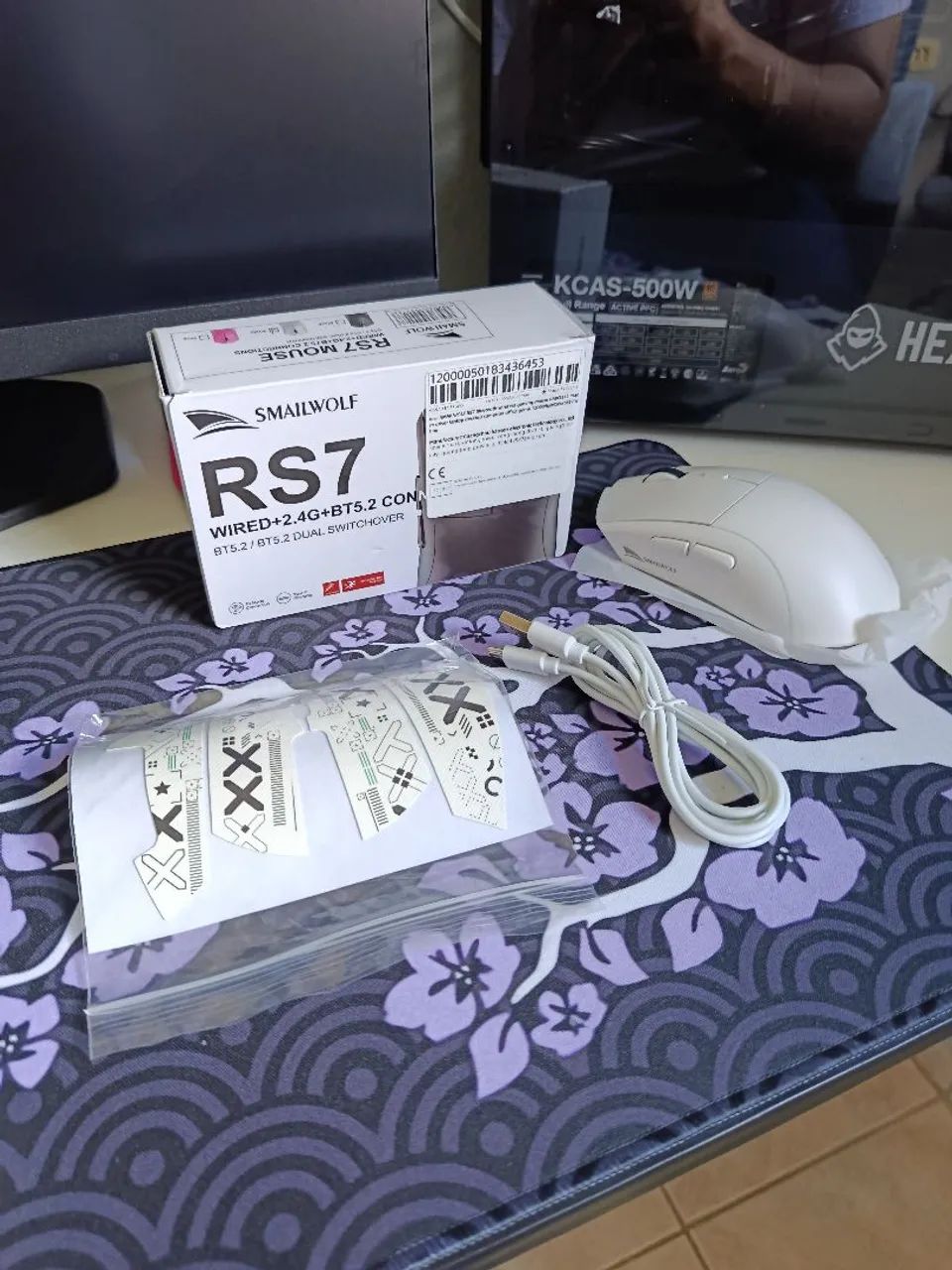 Smailwolf RS7 - paw 3311 - cor branco - Foto 2