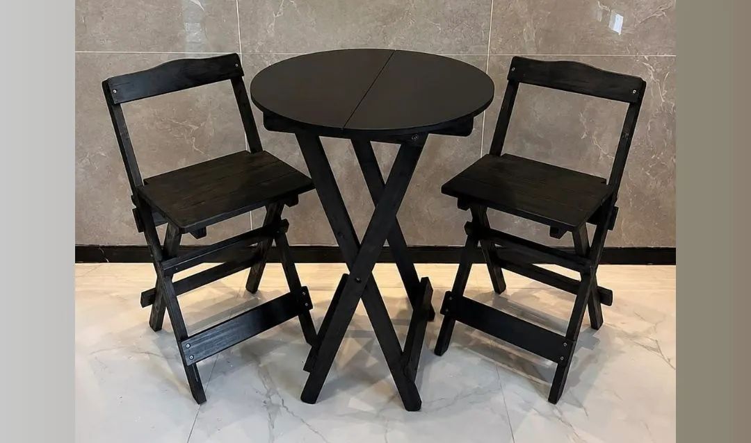 6 mesas com 4 cadeiras e 3 bistros com 2 cadeiras - Foto 2