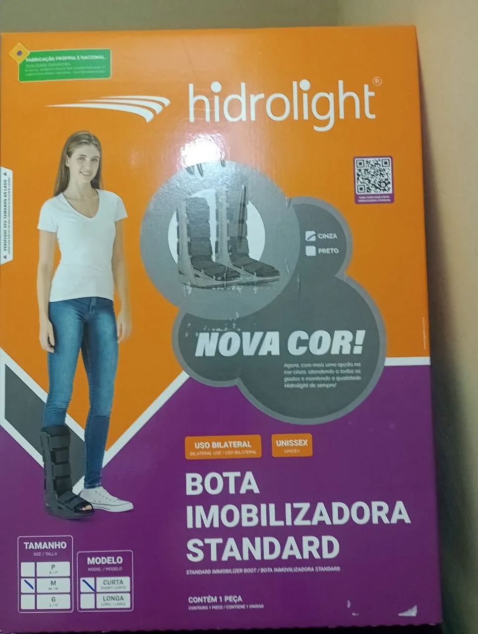 Muleta e bota ortopédica  - Foto 2