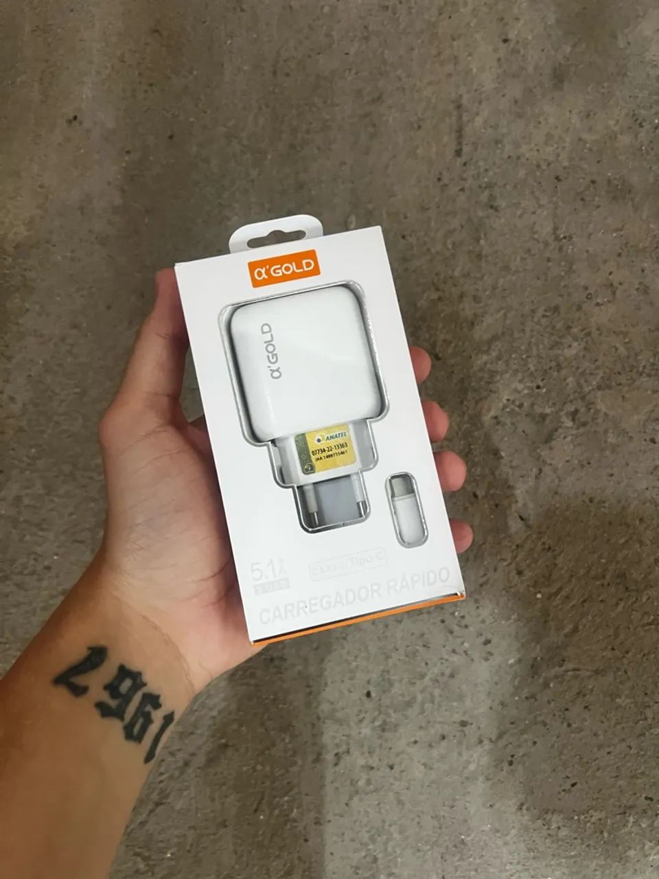 Kit carregador tipo c 