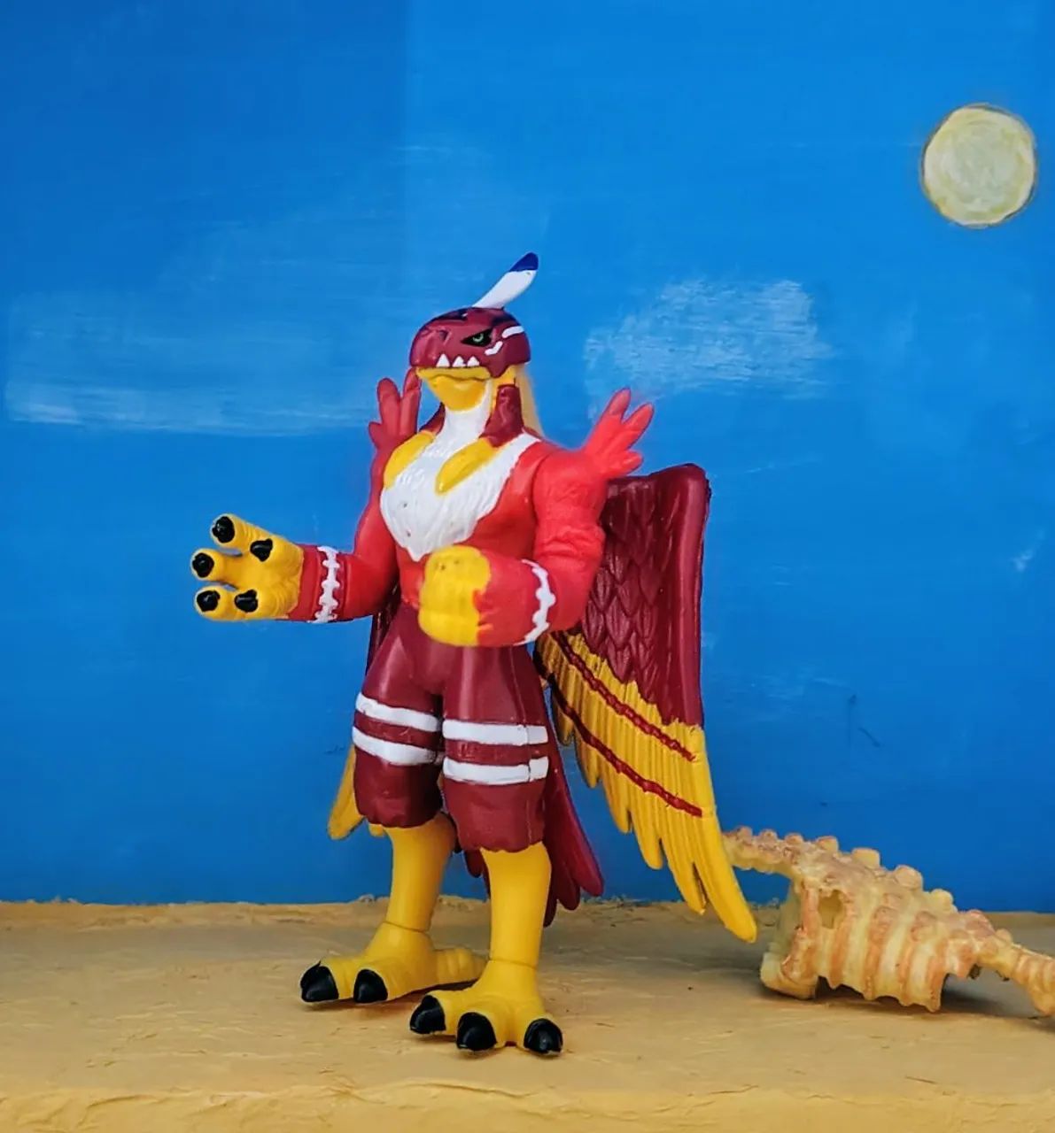 Boneco do digimon adventure - Garudamon Bandai - Foto 2