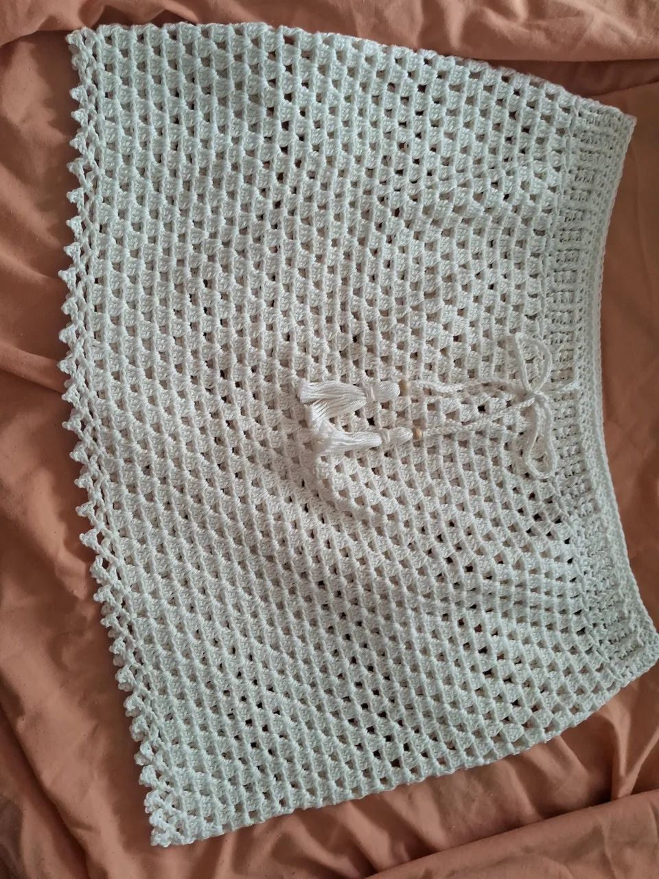 Saia de croche feita à mão  - Foto 2