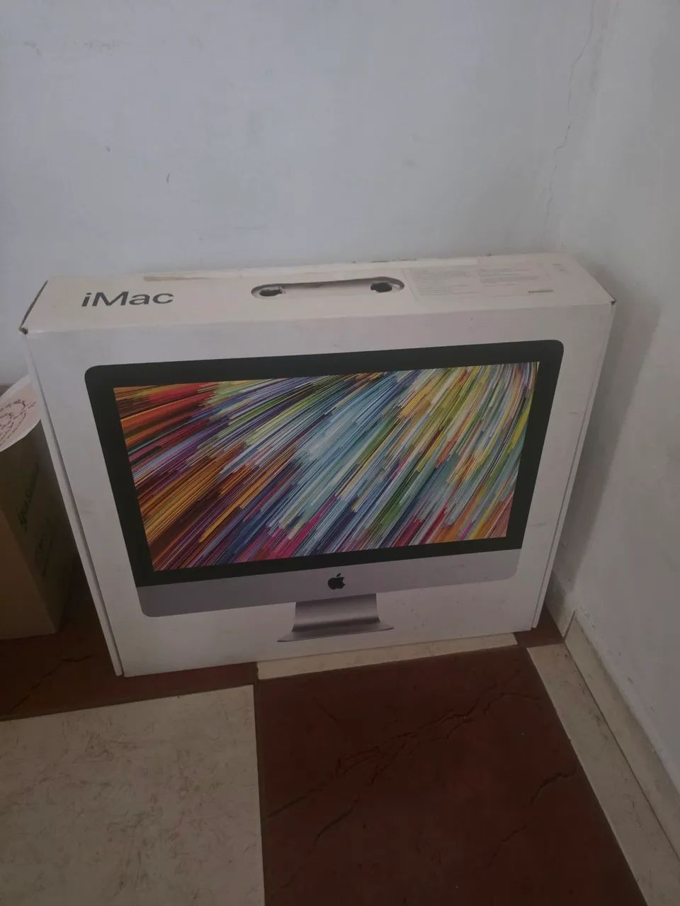 Caixa transporte imac 21.5