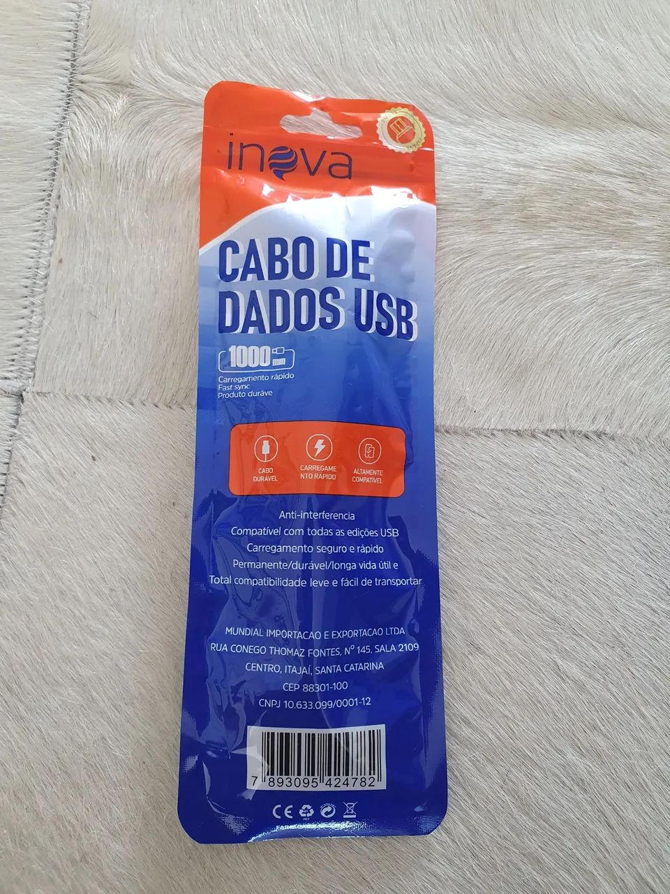 Cabo de dados e carregamento USB - TIPO C - Foto 3