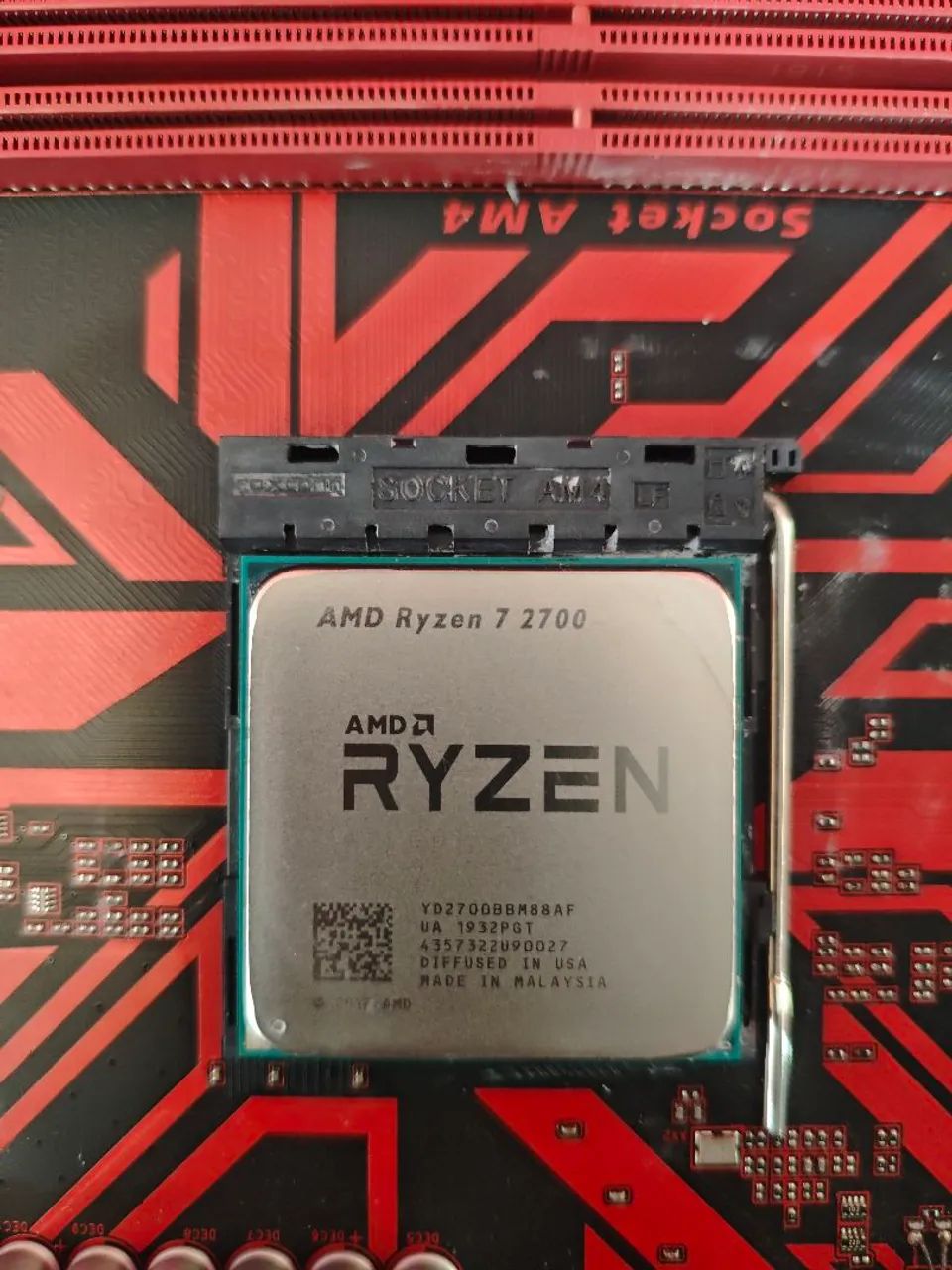 Processador AMD Ryzen 7  2700  impecável 
