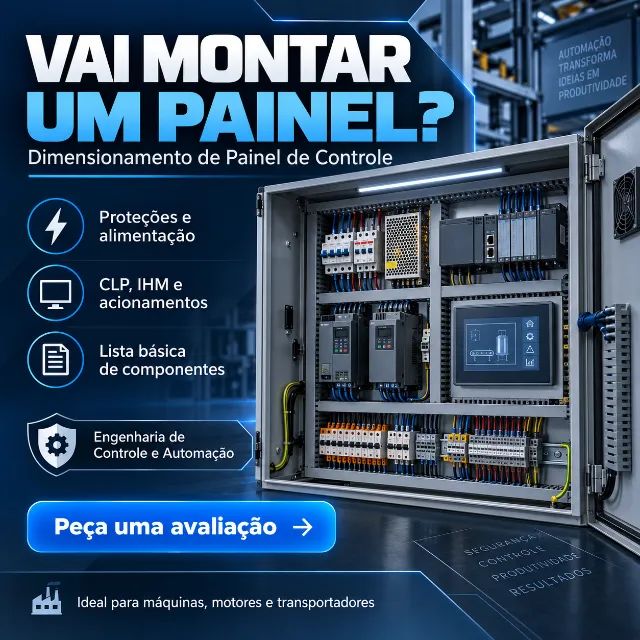 Dimensionamento de Painel Elétrico de Automação Industrial
