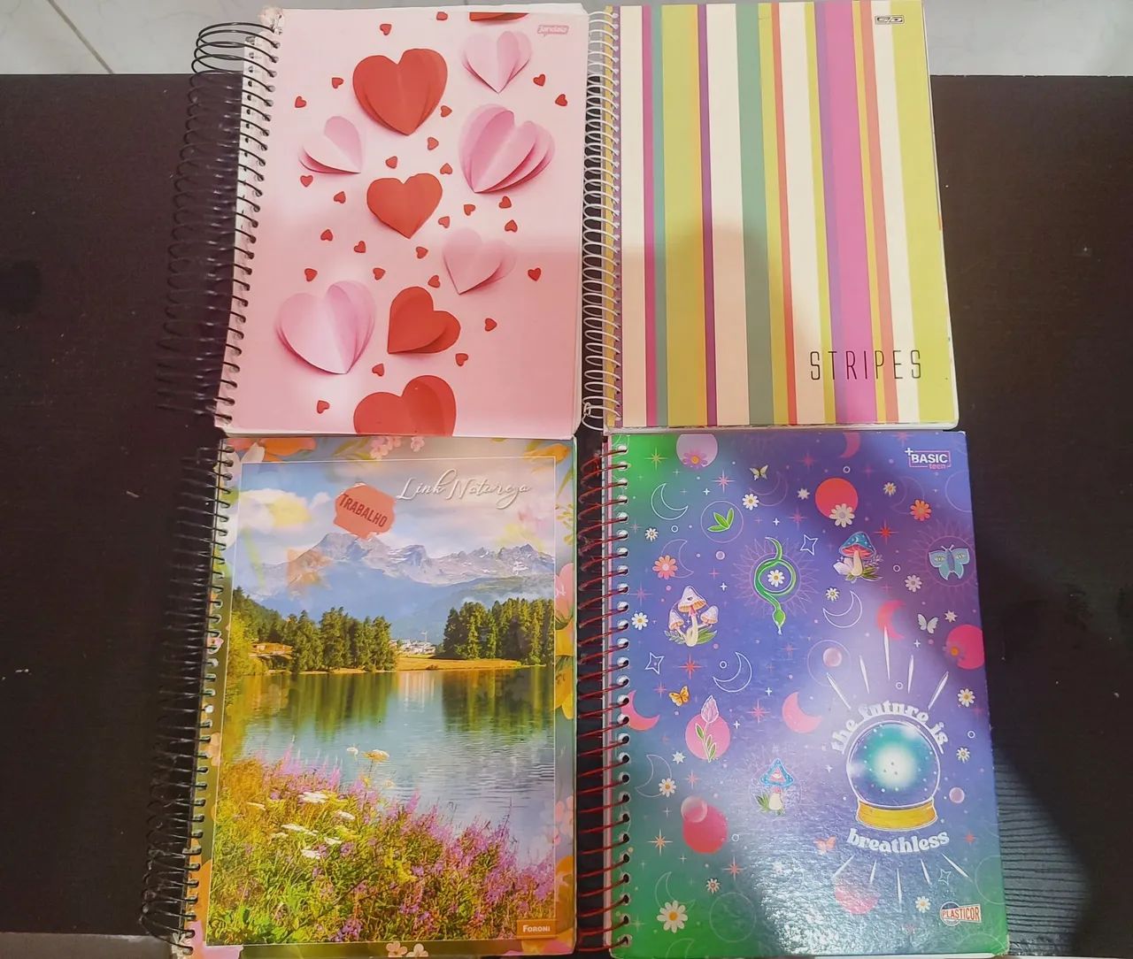 Caderno capa dura