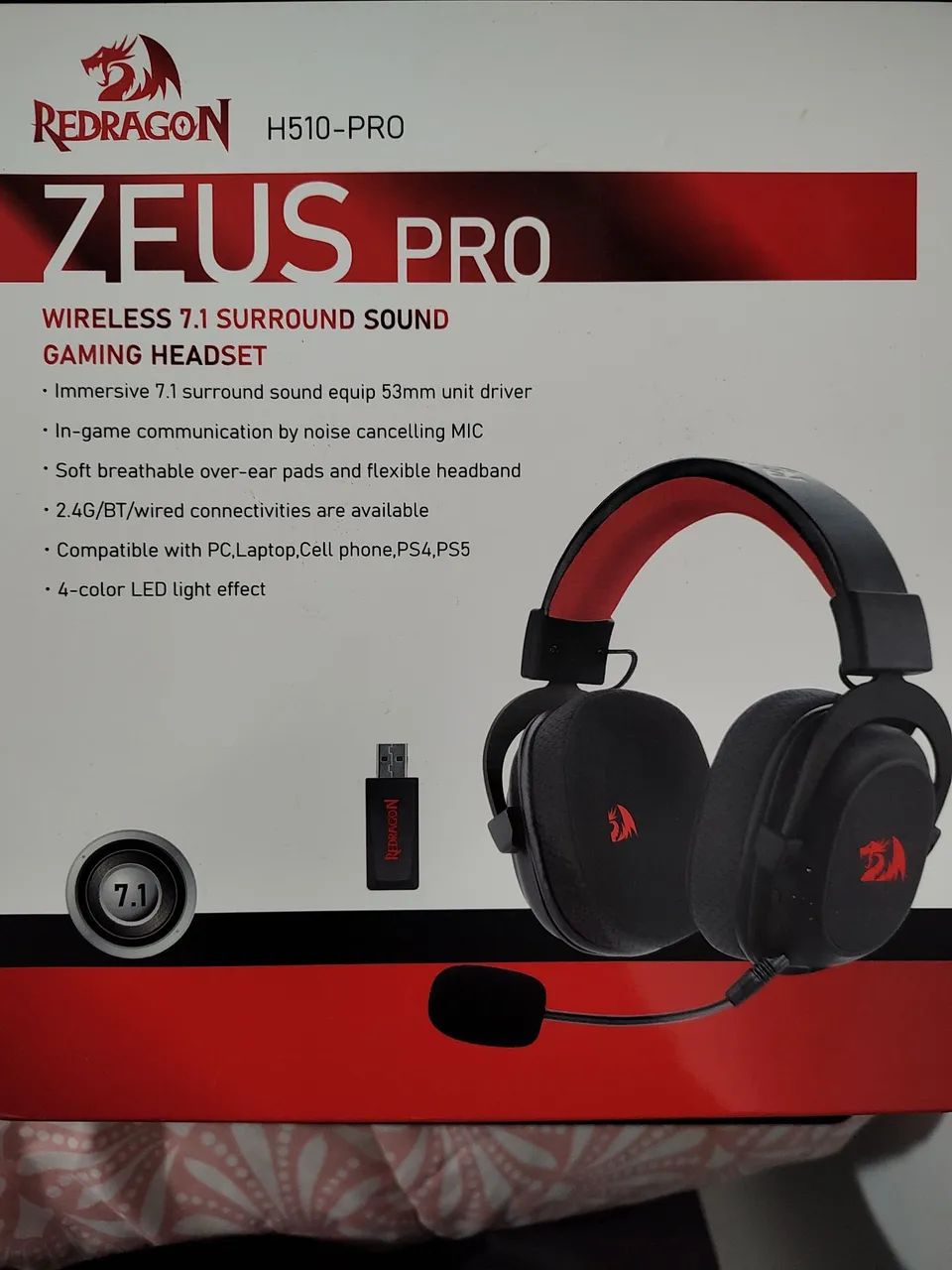 Kit gamer Headset-Mouse-Controle - Foto 2