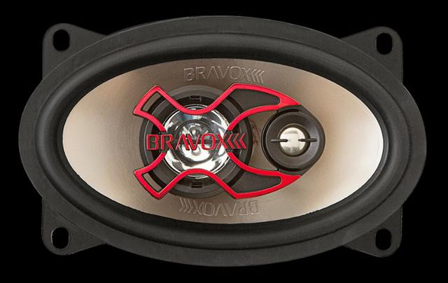Alto Falante 4x6" Polegadas Triaxial Bravox 80w Rms B3X46X - Foto 2