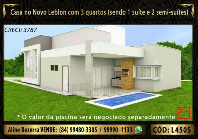 Linda casa no Novo Leblon com 3 quartos, ambientes integrados, alta qualidade - Foto 3