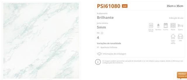 Piso Incenor 35x35 Tipo A