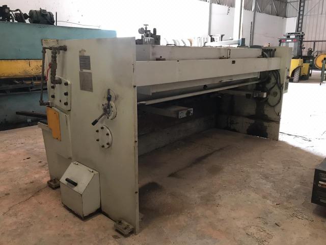 Guilhotina CNC 3200 mm x 8 mm modelo GHO 8X3200 - Foto 2