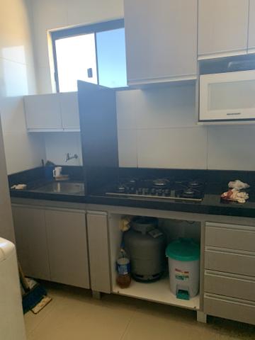Apartamento de 2 qts, porcelanato em excelente localização do Setor de Mansões de Sobr - Foto 2