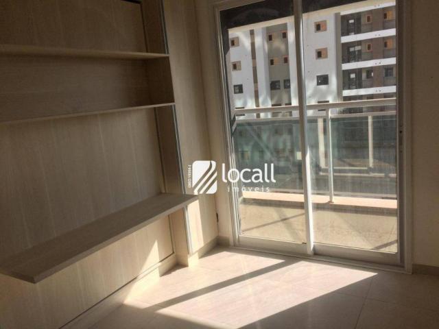 Apartamento com 1 dormitório para alugar, 33 m² por R$ 1.600/mês - Jardim Panorama - São J
