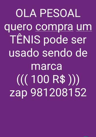 quero comprar um tênis