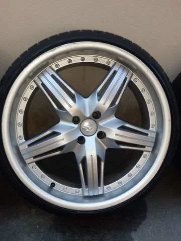 Rodas 20 pneus 225/30 - Foto 2