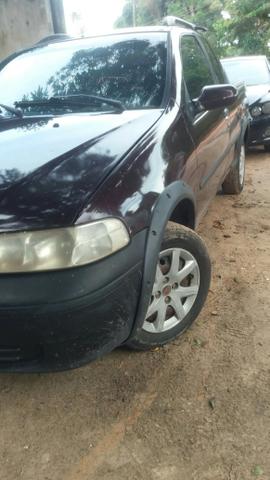 Vendo linda strada 1.5 2002 cabine estendida completa.pneus novos - Foto 2