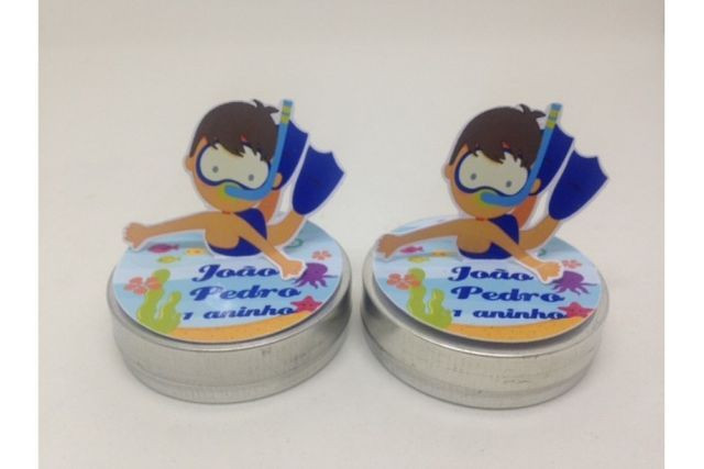 Latinha Personalizada 3D Aniversario R$ 0,55 - Foto 2